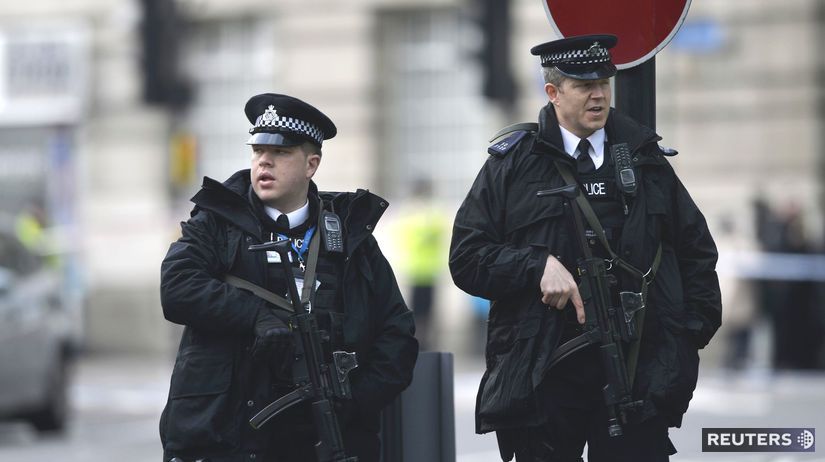 Útok v Londýne, polícia, londýn,