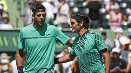 Bezchybný Federer po zdolaní Del Potra: Bolo to viac o mojej rakete