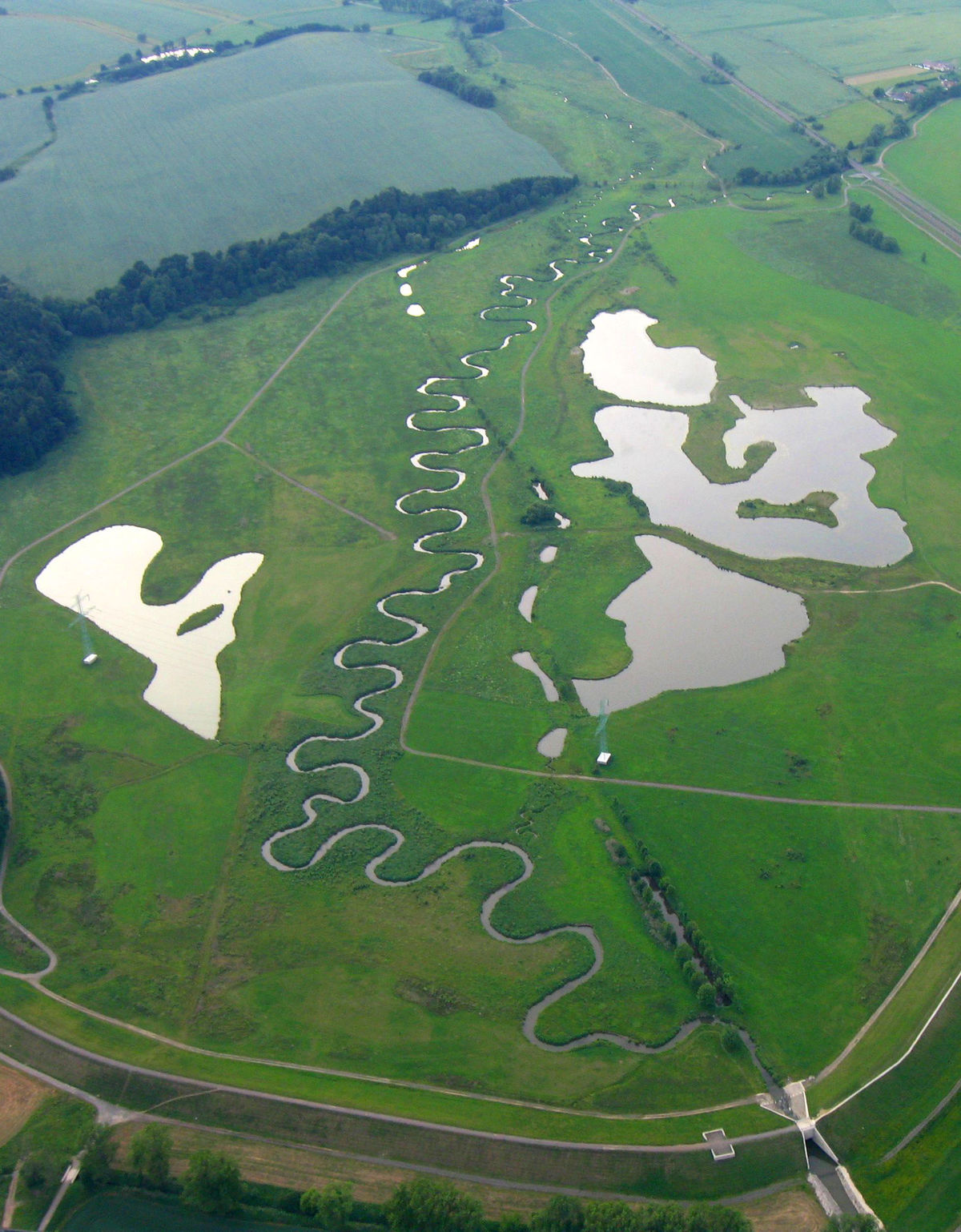 Toto vytvoril človek. Polder Žichlínek je...