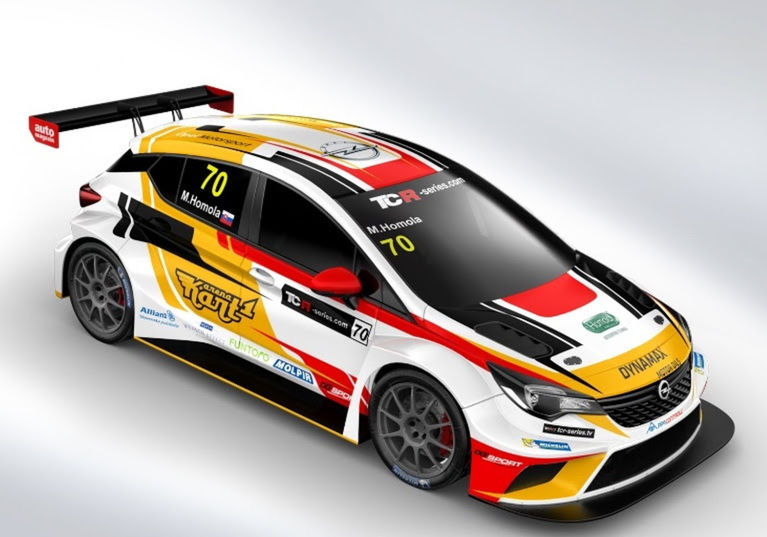 Opel Astra OPC TCR.