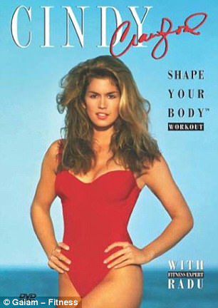 Cindy Crawford na obale DVD-čka o cvičení z...