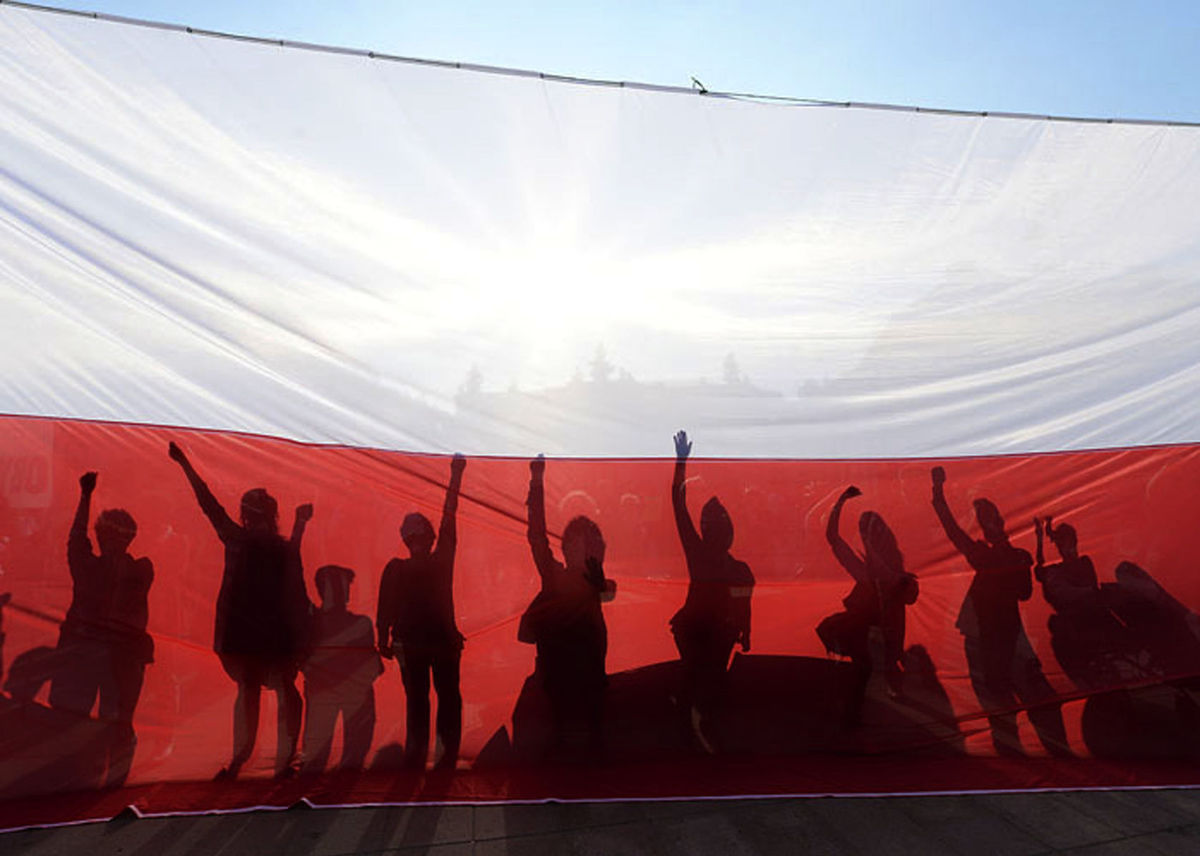 Poľsko, vlajka, zástava, výročie ústavy