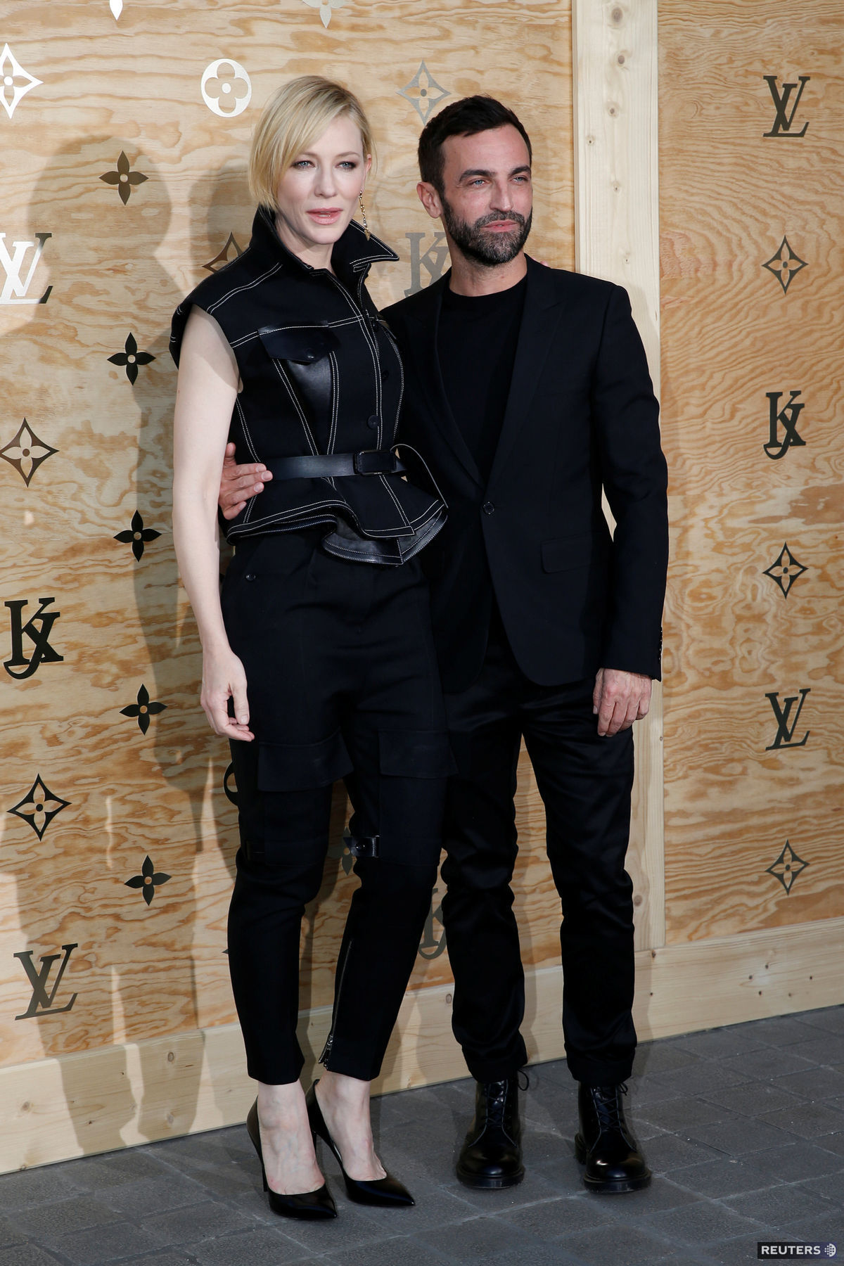 Herečka Cate Blanchett a dizajnér Nicolas...