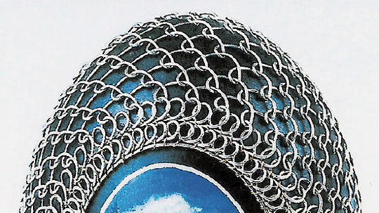 Kraslice odrôtované s maľbou. Autor Ľubomír...