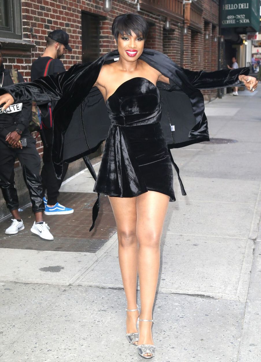 Herečka a speváčka Jennifer Hudson navštívila v...