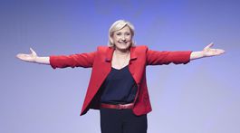 Francúzsky Národný front naďalej povedie Le Penová