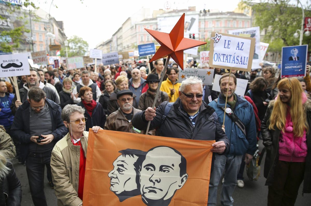 V sobotu sa v Budapešti protestovalo proti...