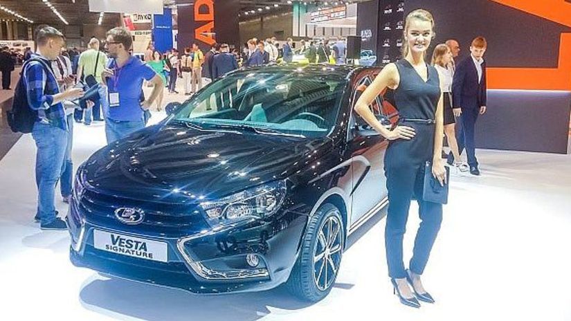 Lada Vesta je tiež jednou z veľkých premiér...