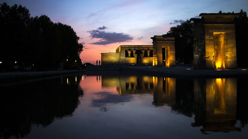 Chrám Debod v Madride
