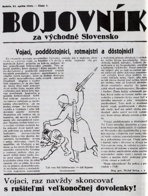 Časopis Bojovník agituje do boja proti na...