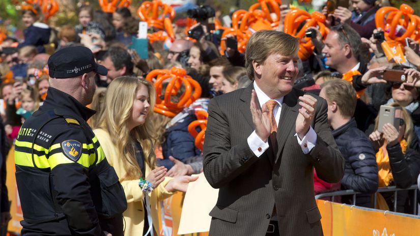 Holandský kráľ Willem-Alexander osalvuje 50 rokov.
