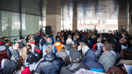 Odborári protestovali proti dovozu lacných pracovníkov