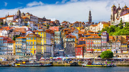 Porto, Portugalsko, mesto, prístav, more