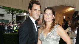 Federerova Slovenka sa medzi hviezdami nestratila. Jej muž vyvetral kobru