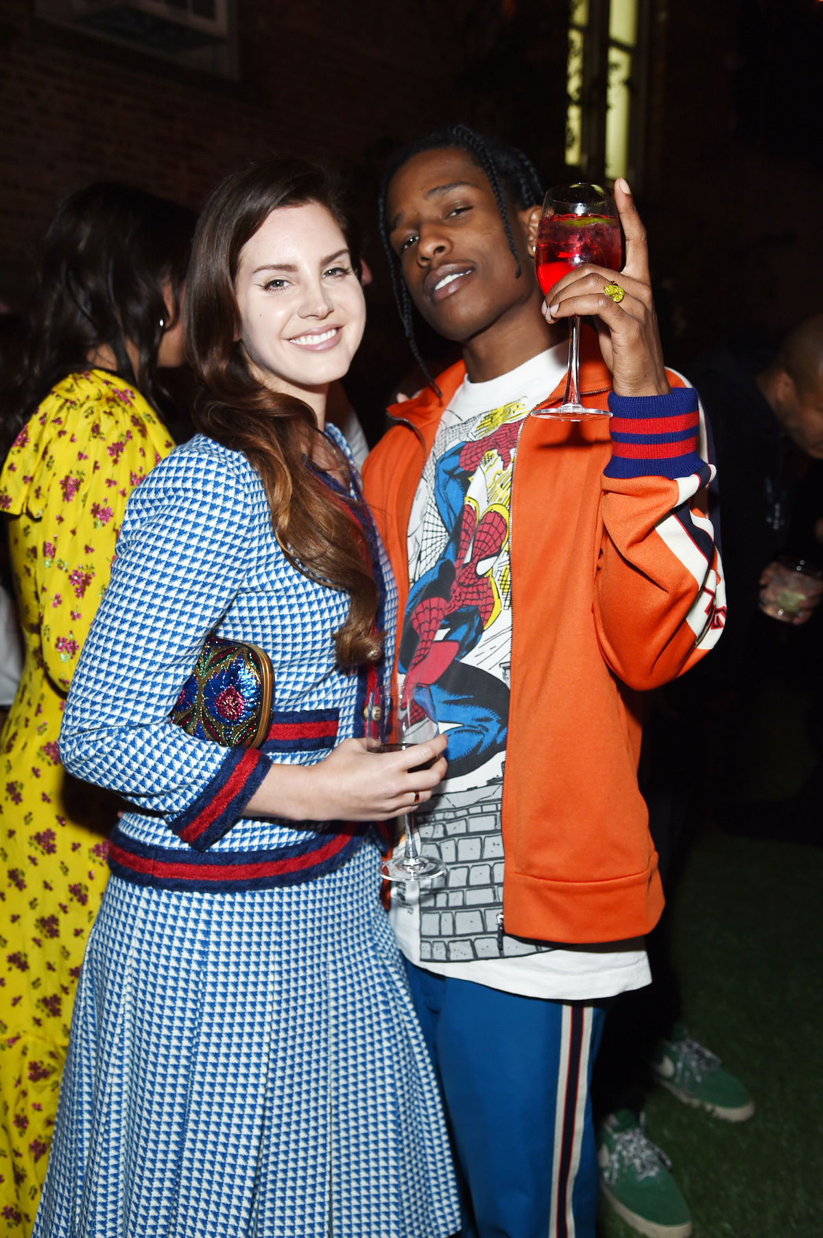 Speváčka Lana Del Rey a raper A$AP Rocky...