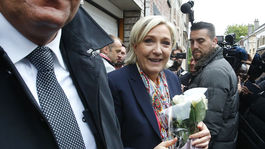 Francúzske prezidentské voľby, macron, le penová