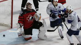 Francúzi hrali štýlom NHL, pochválil domácich kanadský brankár 