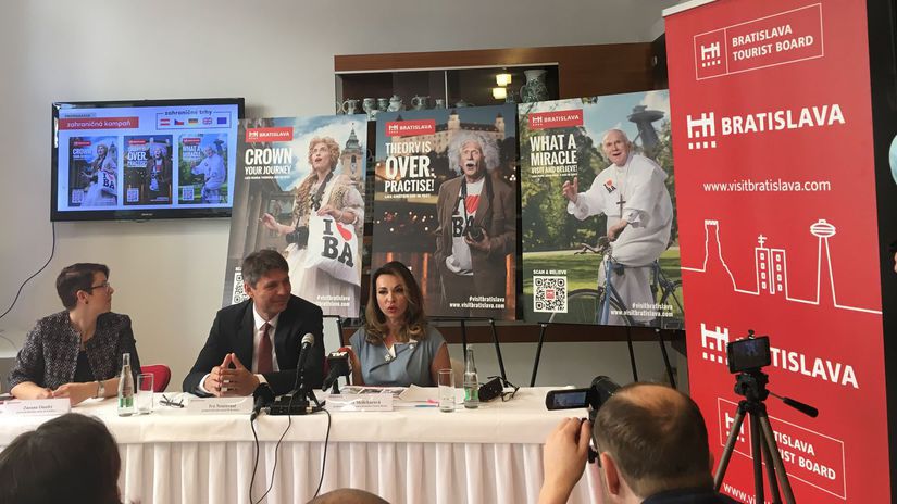 Predsedníčka organizácie Bratislava Tourist...