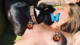 Jacksonova dcéra hore bez! Takto sa vystavuje na internete