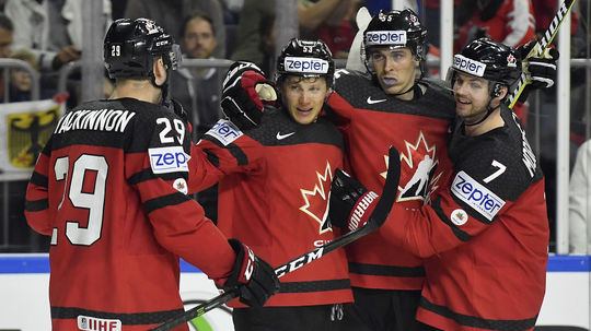 Kanada, hokej, radosť