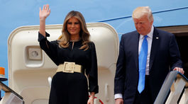 Melania Trumpová strhla na seba v Saudskej Arábii pozornosť. Prišla bez tradičnej pokrývky hlavy