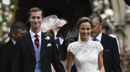 Pippa Middleton a jej manžel James Matthews.
