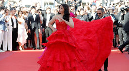 Herečka Aishwarya Rai v kreácii Ralph & Russo Couture.