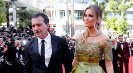 Herec Antonio Banderas a jeho priateľka Nicole Kimpel.