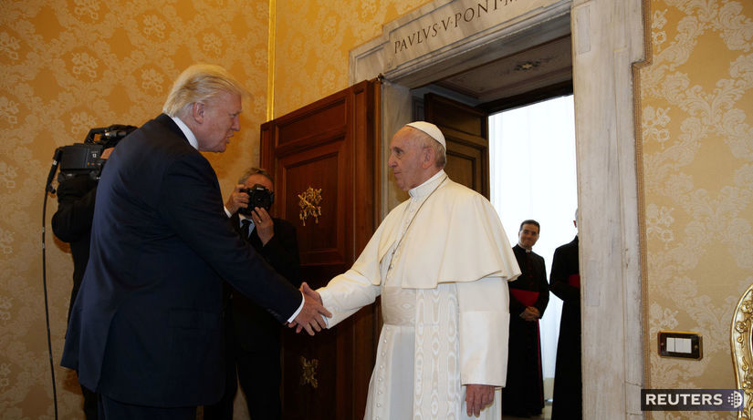 Pápež František, Donald Trump