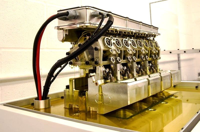 Motor britskej spoločnosti Camcon Automotive je...