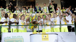 Žilina deklasovala Podbrezovú, Trenčín ide do Európskej ligy