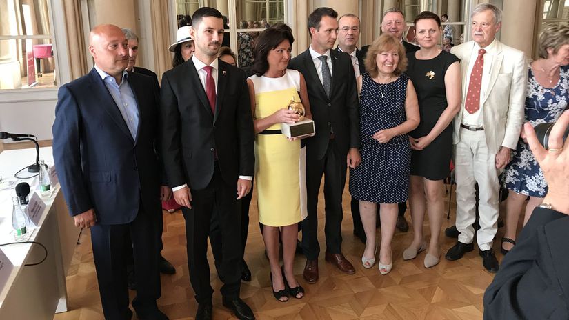 Bratislava získala cenu Golden Apple.