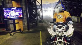 Hokejistov Nashvillu inšpiruje  maskot: Pôjdeme po vás ako psy