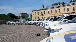 Mitsubishi Outlander PHEV - ukrajinská polícia