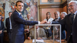 Macron chce tretiu výhru