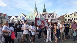 Na protikorupčný pochod v Žiline prišlo 1 500, v Prešove viac ako 2 500 ľudí