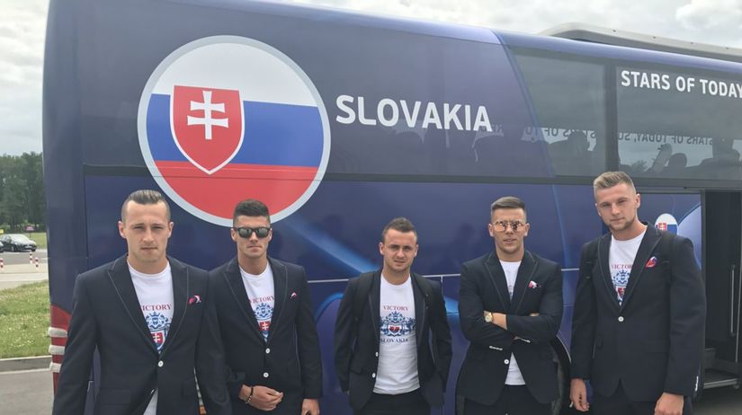 Slovensko, futbal, autobus