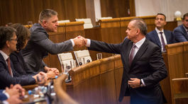 Reakcie na Kiskov prejav: Fico oceňuje, že prezident vyzdvihol dobrú ekonomiku, na kritiku Kaliňáka nereagoval