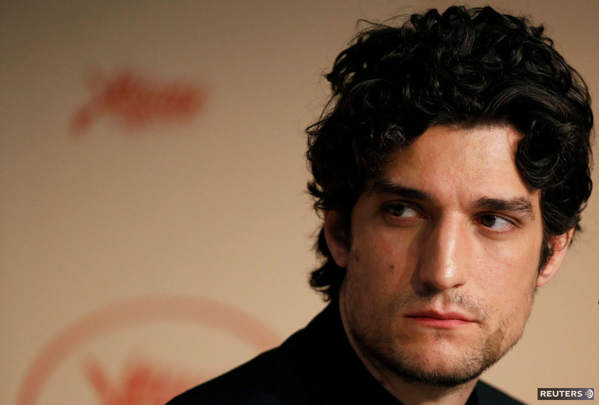 Herec Louis Garrel na archívnom zábere.