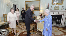 Britská kráľovná Alžbeta II. prijala českého prezidenta Zemana