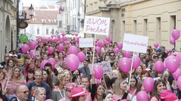 9. ročník charitatívneho pochodu proti rakovine prsníka.