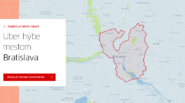 V Bratislave už pre Uber jazdia aj luxusné Mercedesy a BMW