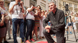 Martin Huba má dlaždicu na Chodníku slávy