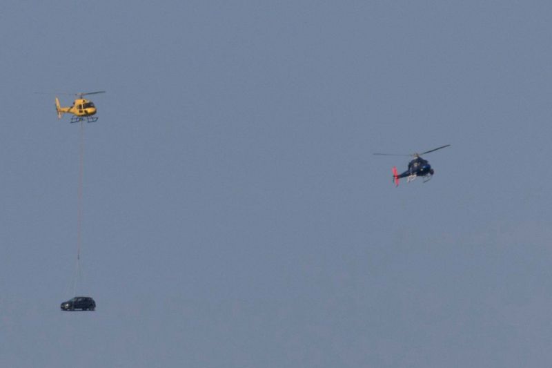 Takto nejako si Arona letela ponad Barcelonu....