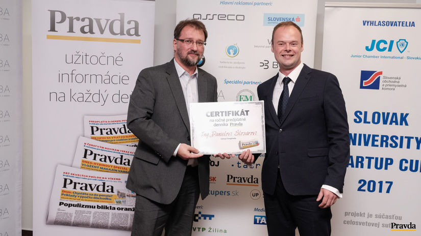 Martin Ginič, šéf marketingu denníka Pravda...