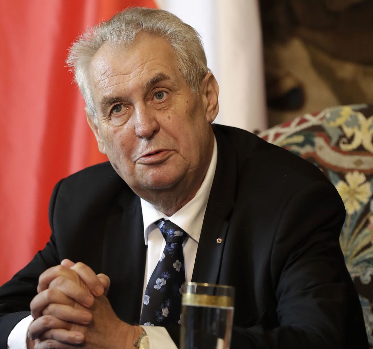 Český prezident Miloš Zeman.