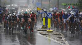 Tour de France, 2. etapa, dážď