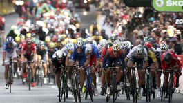 Tour de France, 2. etapa, šprint