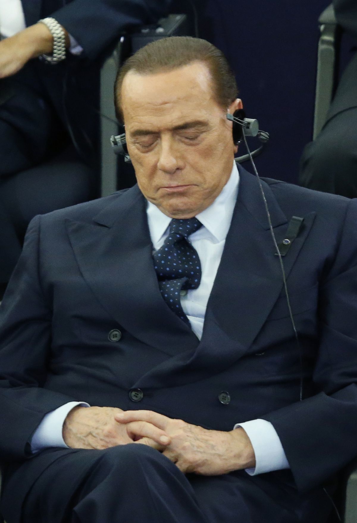 Bývalý taliansky premiér Silvio Berlusconi...