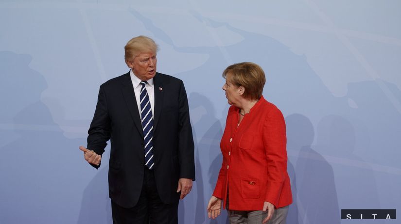 Donald Trump, Angela Merkelová